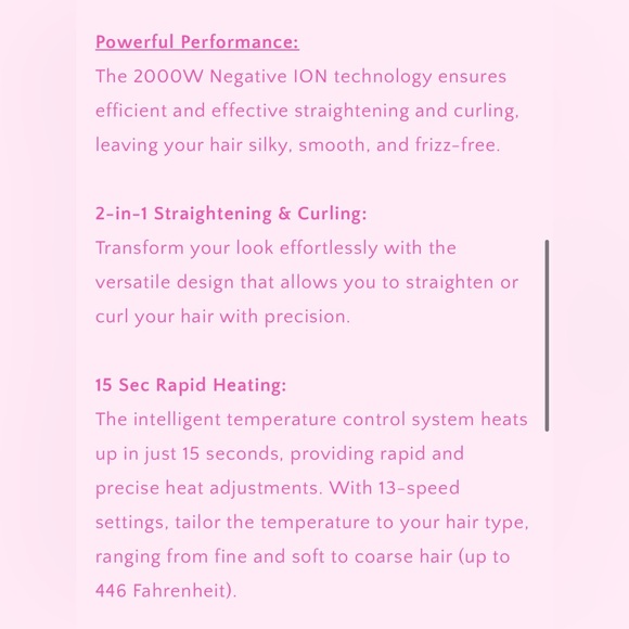 Miel Beauty Professional Hair Straightener - Picture 3 of 5